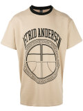 classic contrasting neckline T-shirt