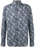 abstract print shirt