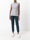 ruched waist blouse
