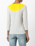 contrast sweatshirt 