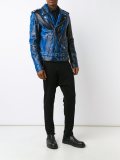 trompe-l'oeil biker jacket