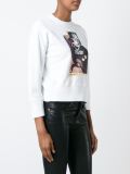 collage print sweatshirt