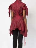 shawl lapel shortsleeved jacket