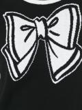 bow knitted T-shirt 
