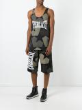 camouflage print tank top