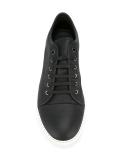 punched toe cap sneakers