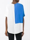 panelled blouse 