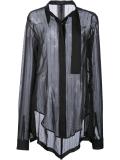 glitter stripe tux shirt