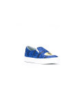 eye embroidered sneakers