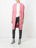 long V-neck cardigan