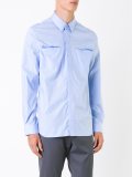 pleat detail shirt