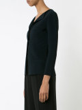 flappy collar fitted jacket
