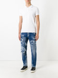 distressed jeans