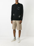 embroidered motif sweatshirt