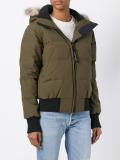 hooded padded jacket