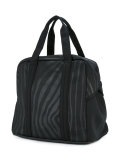 zebra stripe sports bag