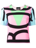 colour block T-shirt 