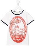 jungle print T-shirt
