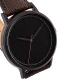 black dial watch 