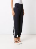 stripe details trousers