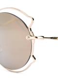 round shaped sunglasses