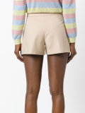 pleated shorts 