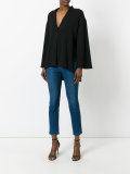 longsleeve V-neck shirt