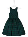 tartan A-line dress