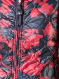 camouflage hooded puffer jacket