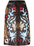 Leopard Cowboy 'Cristal'半身裙