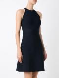 round neck knit dress