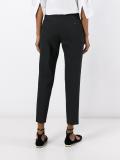 cropped tapered trousers
