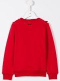 ruffled details sweatshirt 