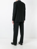 peaked lapels two-piece suit