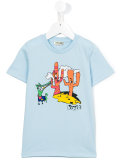 cactus print T-shirt 