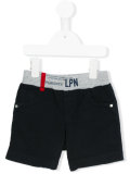 contrast waistband shorts