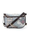 jacquard effect shoulder bag