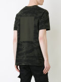 camouflage print T-shirt