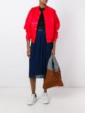 large pleated tote