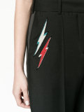 'starman' embroidered trousers