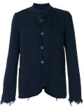 raw edge jacket