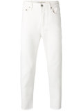 raw edge hem jeans