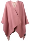 knitted cape coat