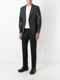 paneled blazer 