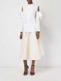 cut-out sleeve shirt