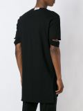 cut-out sleeves long T-shirt