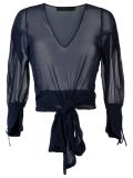 sheer blouse