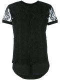 lace details T-shirt 