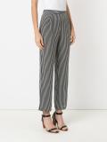 high-waisted trousers