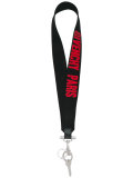 logo strap keychain